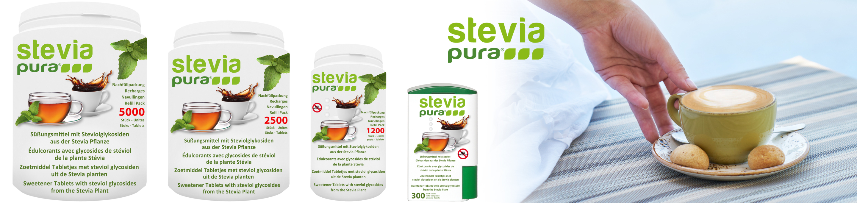 Stevia Tabletten kaufen | Stevia Tabs | Stevia...