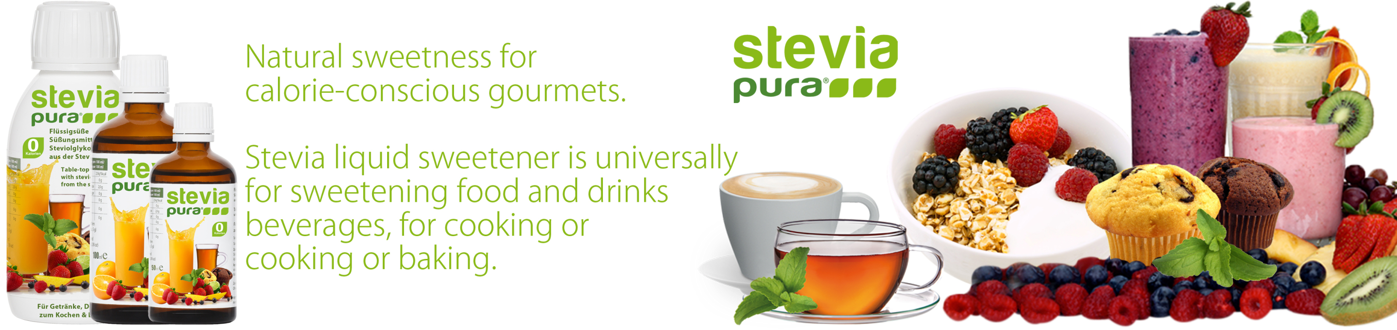 Shop Stevia liquid sweetener – buy Liquid Stevia Drops...