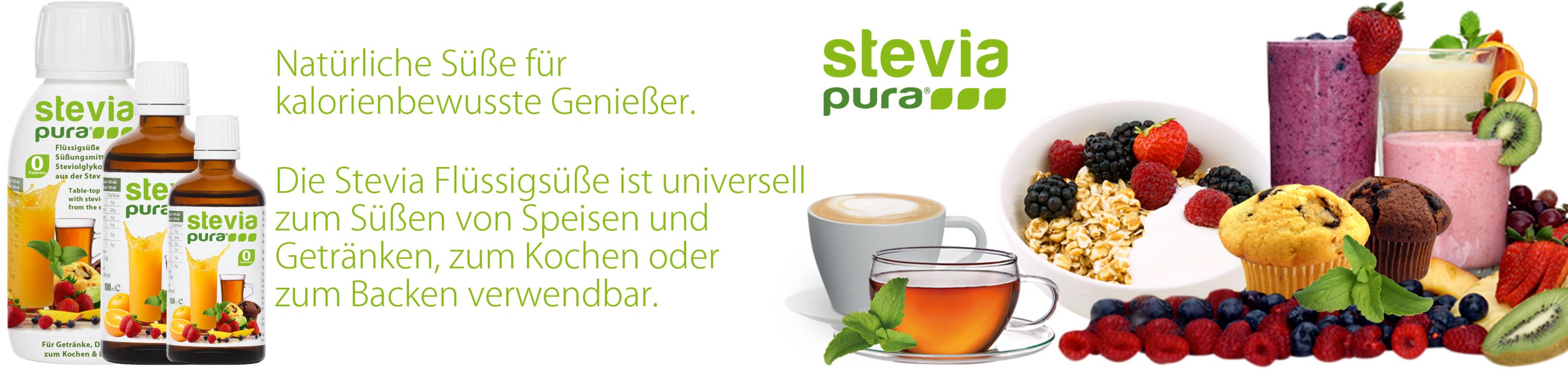 Stevia flüssig Stevia Flüssigsüße Süßungsmittel Stecia...