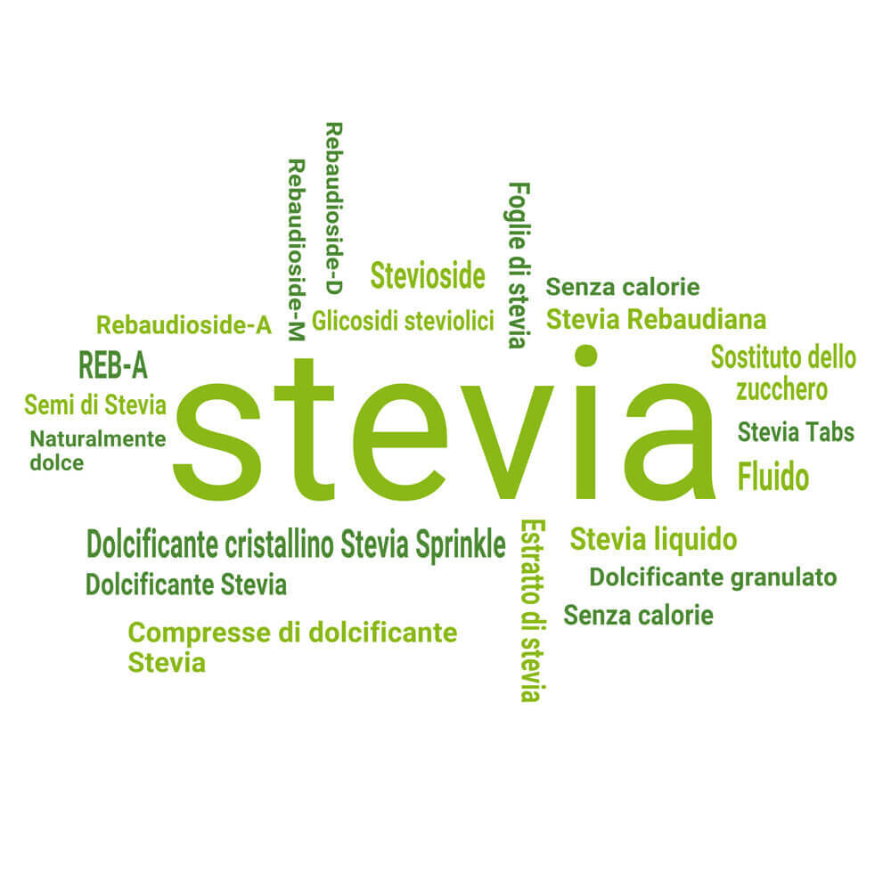 Stevia come sostituto dello zucchero e dolcificante