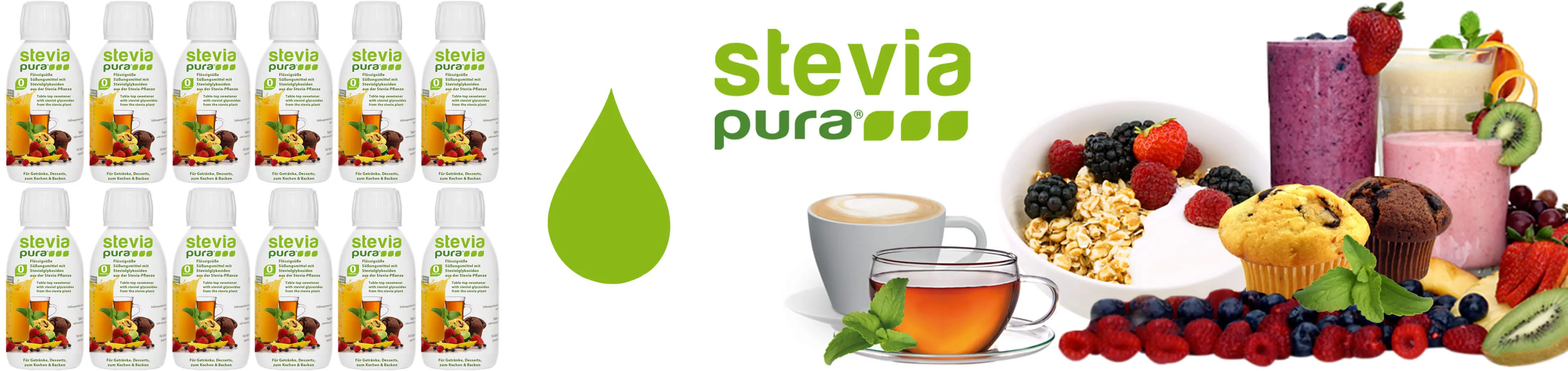 Stévia Édulcorant Liquide | Gouttes Liquide de Stévia...