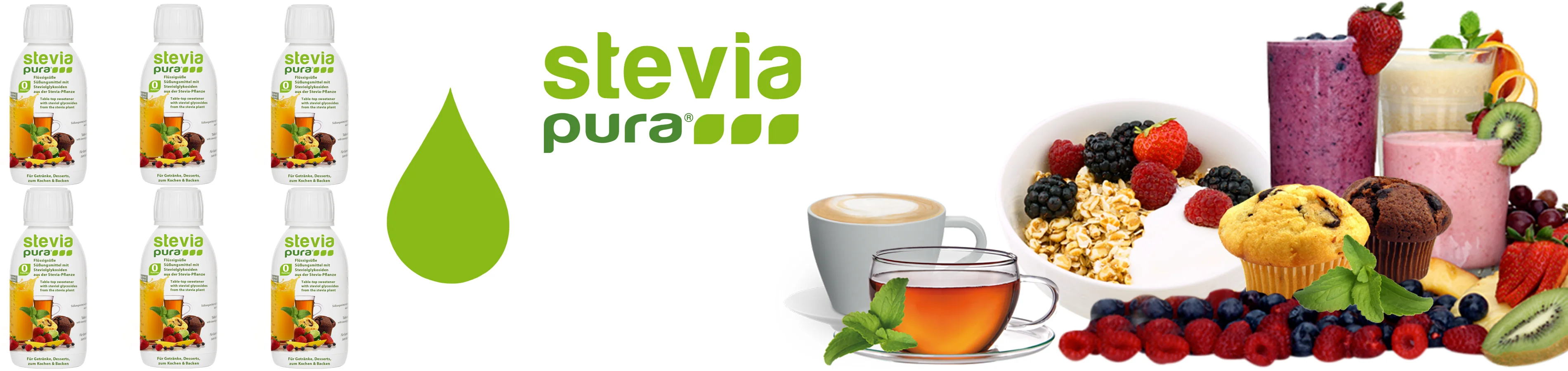 Stévia Édulcorant Liquide | Gouttes Liquide de Stévia...