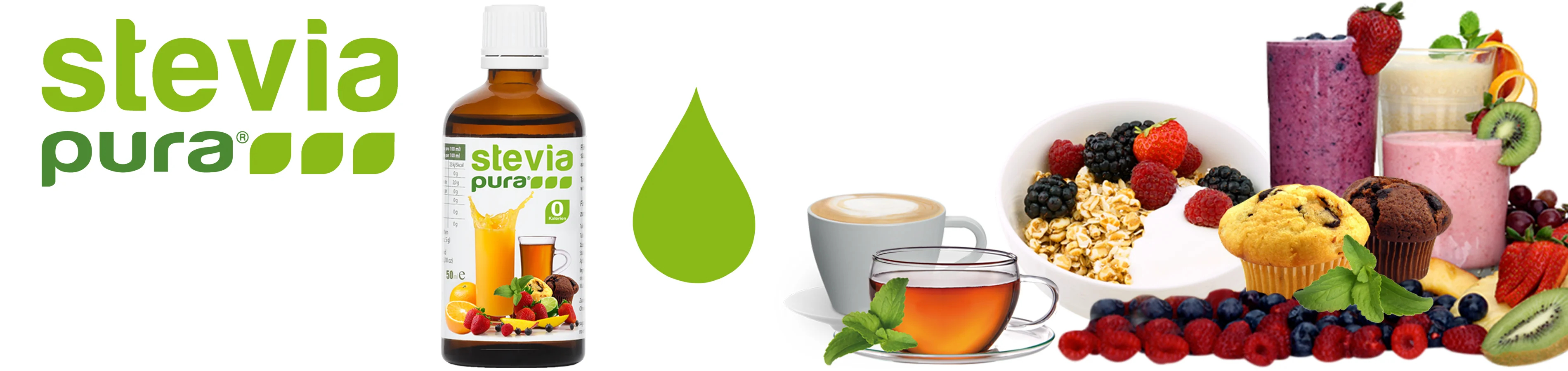 Shop Stevia liquid sweetener - buy Liquid Stevia Drops...