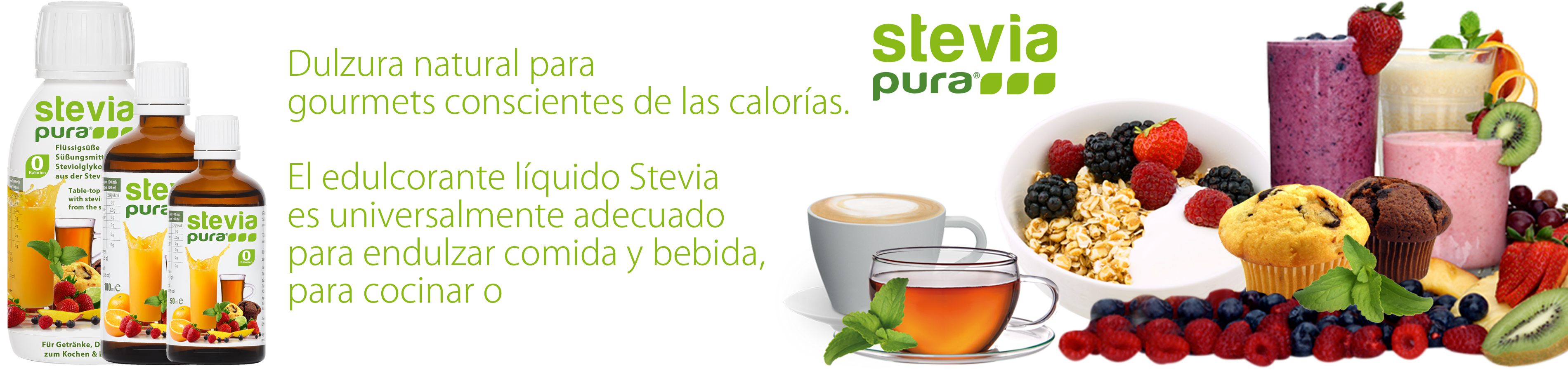 Comprar edulcorante líquido Stevia Endulzante stevia-pura