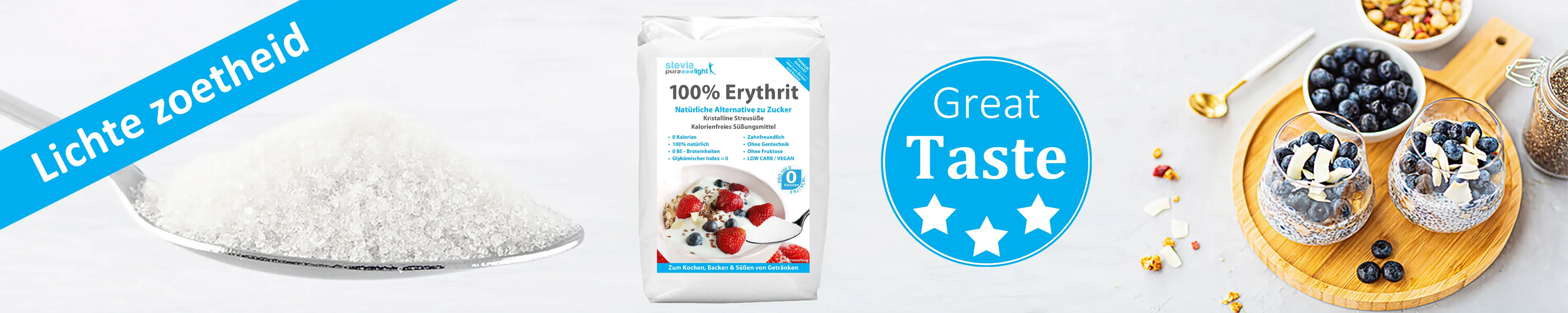 ERYTHRITOL SUIKERVERVANGER kopen Koop Erythritol suiker...
