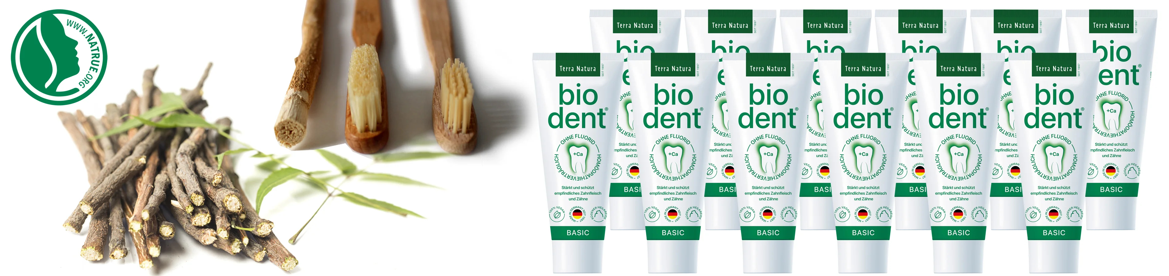 Biodent Basics Tandpasta zonder fluoride kopen Bio dent...