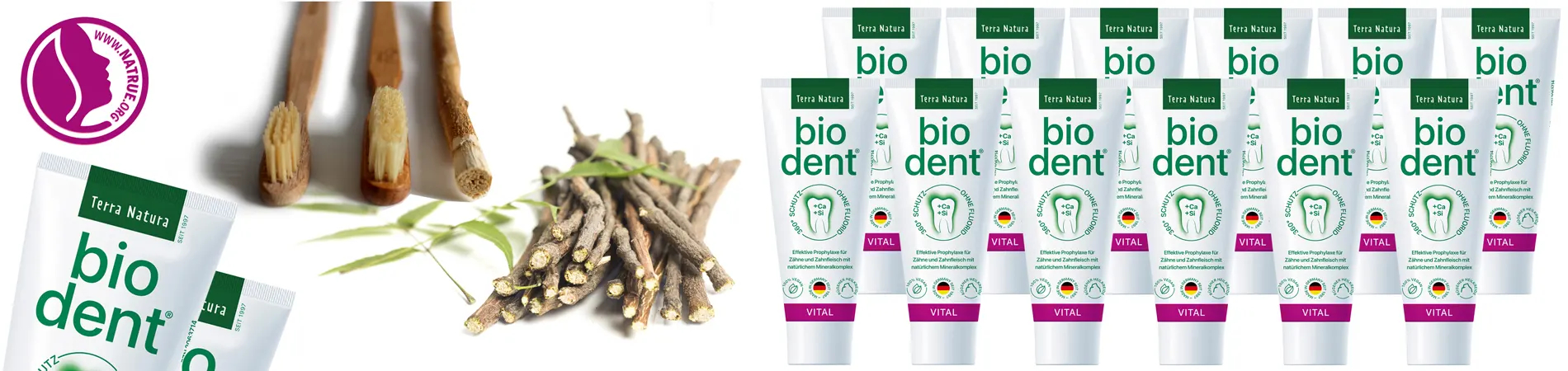 Biodent Vital Zahncreme ohne Fluorid kaufen Terra Natura...