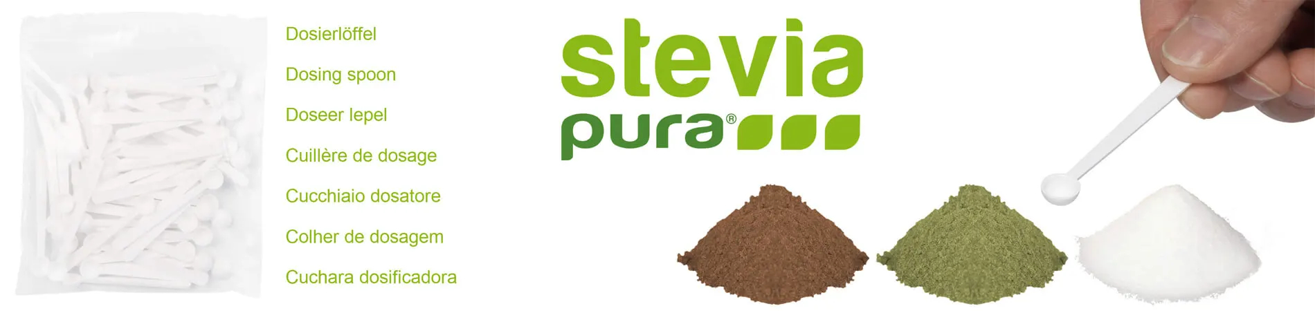 Stevia dosing spoon measuring spoon portioner 0.10ml made...