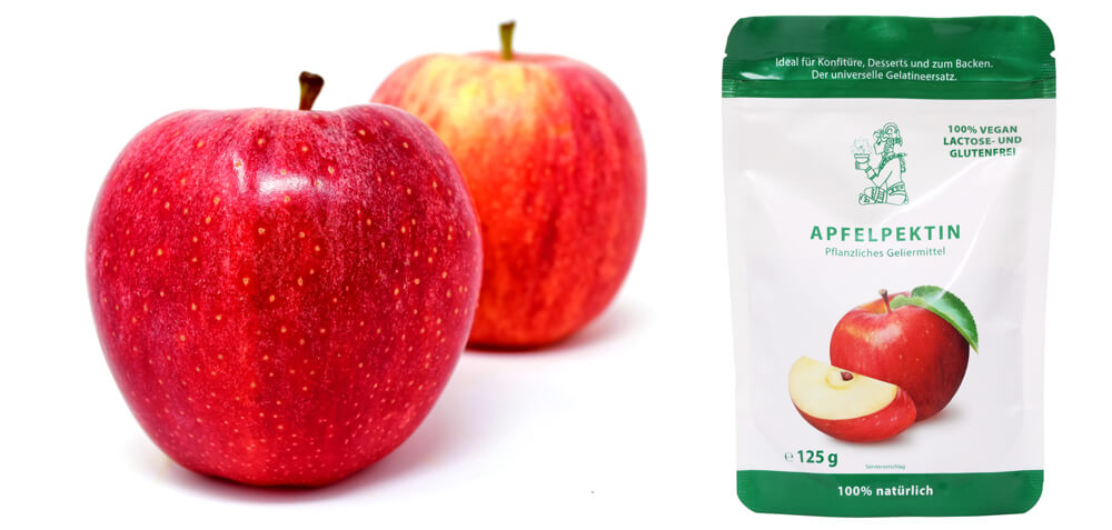 100% Apfelpektin kaufen aus reinem Pektin Pflanzliches Geliermittel Ohne Zucker | Reines Apfel-Pektin