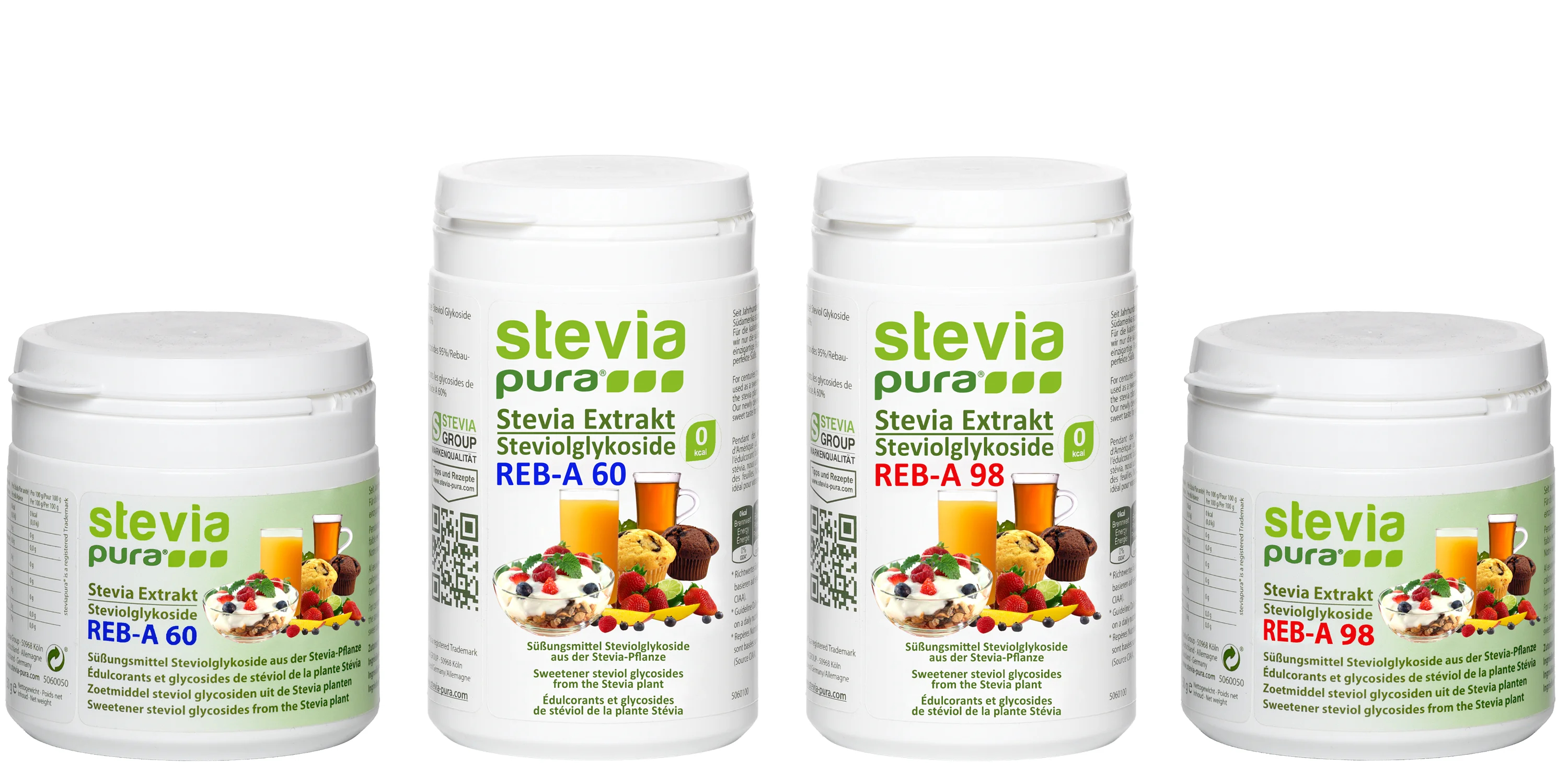 steviapura Reines Stevia Pulver (REB-A 98%)