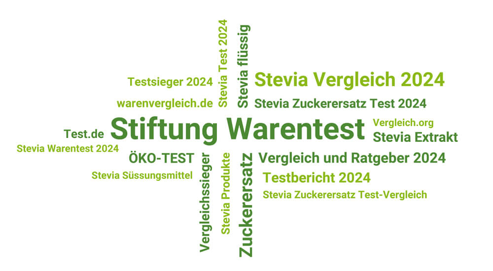 Stevia adoçantes: As nossas recomendações 2024 Stevia Test 2024