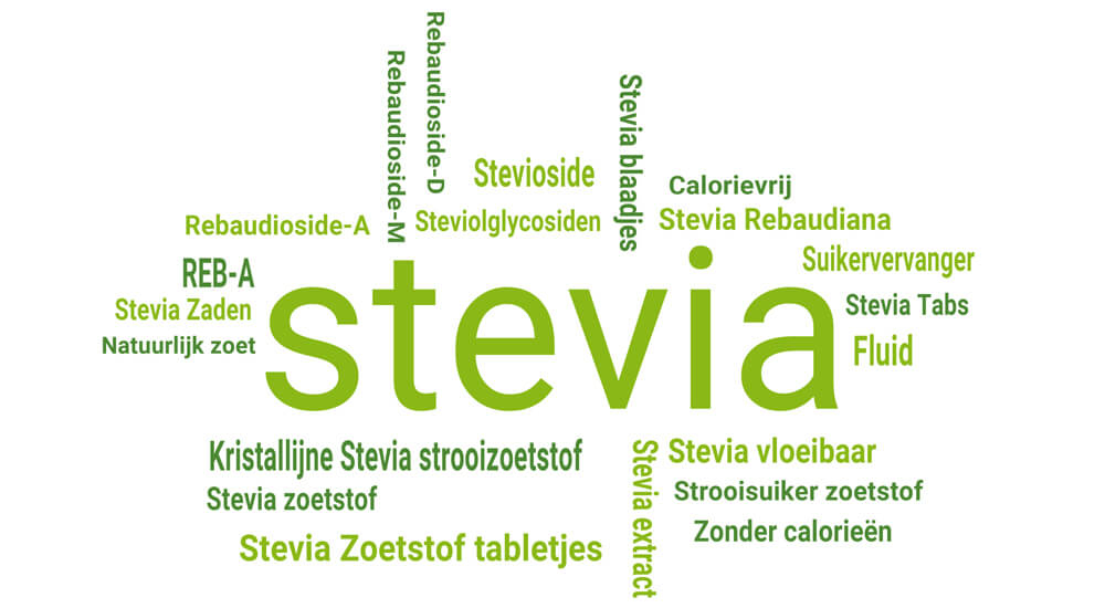 Stevia zoetstof als suikervervanger