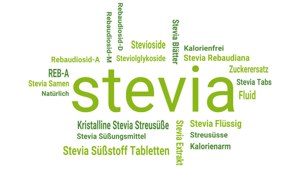 Süßstoff Stevia als Zuckerersatz