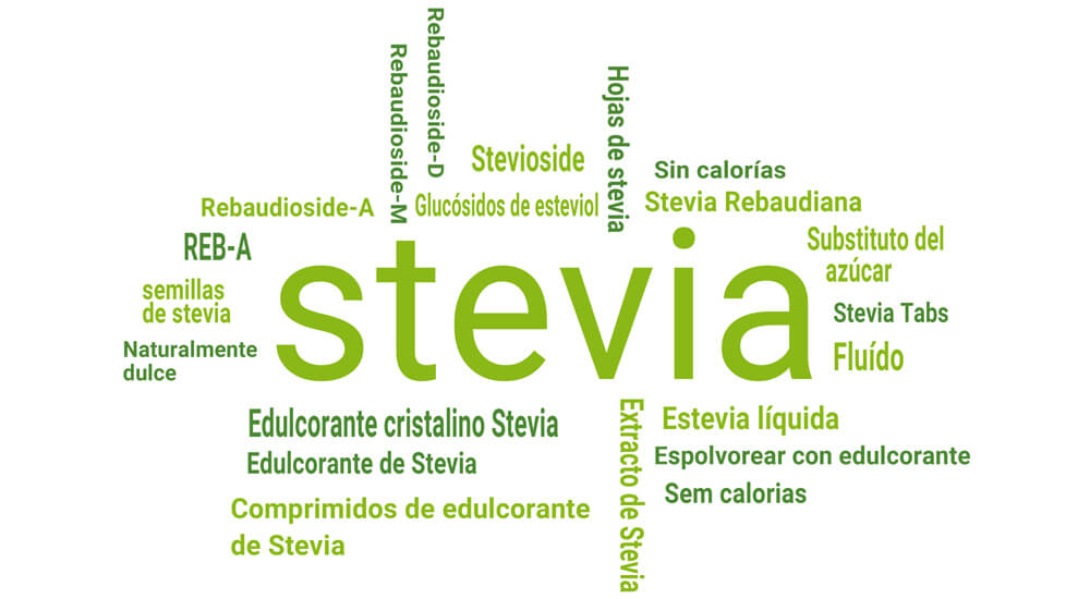 El edulcorante Stevia como sustituto del azúcar