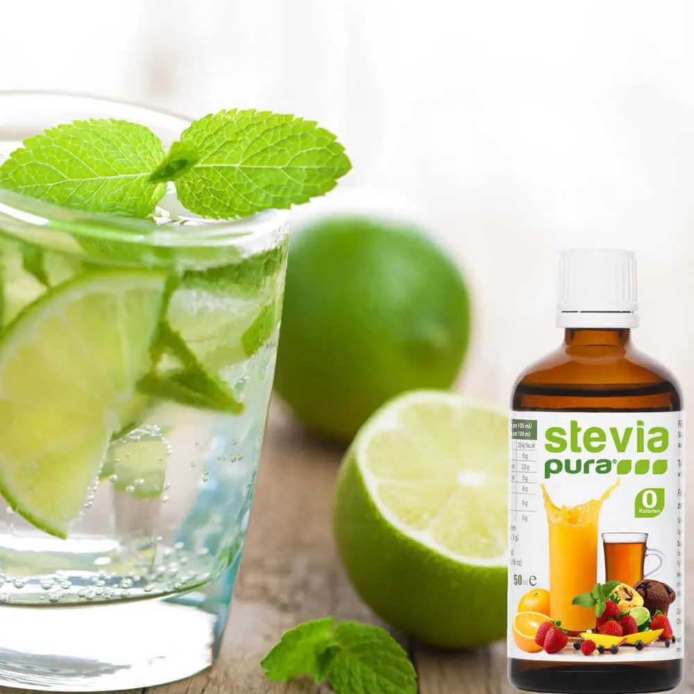 Süßen ohne Zucker Stevia Flüssigsüße Stevia flüssig Stevia drops Kaltgetränke