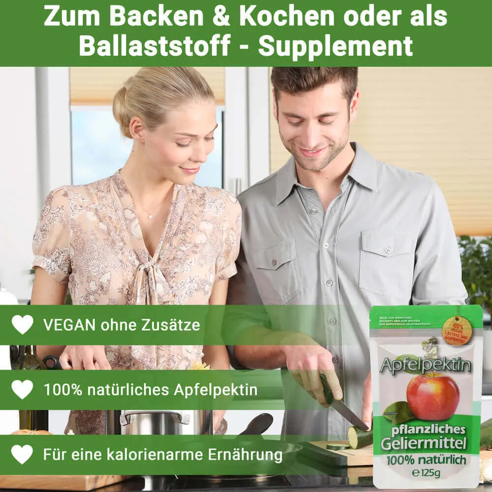Apfelpektin zum kochen und Backen oder als Ballastoff - Supplement.