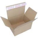 20 shipping boxes with automatic bottom, adhesive strips and tear strip 160 x 130 x 70 mm