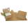 20 cajas de envío con fondo automático, cinta adhesiva y tira de rasgado 160 x 130 x 70 mm