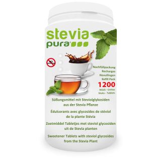 Stevia Sweetener Tablets | Stevia Sweet Tablets | Refill Pack | 1200
