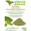 Stevia-bladeren - Stevia rebaudiana fijn gesneden | 100g