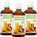 Adoçante Stevia Líquido | Edulcorante Líquido | Stevia em Gotas | 3x50ml