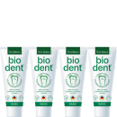 Biodent Basics Dentifrici senza Fluoro | Terra Natura Dentifricio | 4 x 75ml