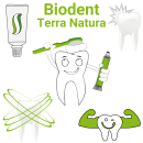 Biodent Basic Zahncreme ohne Fluorid | Terra Natura Zahnpasta | 4 x 75ml
