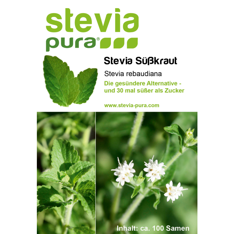 Stevia blanche en poudre - pot 10 g