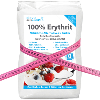 Erythrit kaufen 5kg  Kalorienfreier Zucker | Die Zuckeralternative -